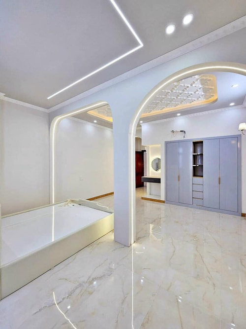 BÁN NHÀ MỚI 1 TRỆT 3 LẦU (1 PN TRỆT) PULL NỘI THẤT KDC VĂN HOÁ TÂY ĐÔ CẦN THƠ 